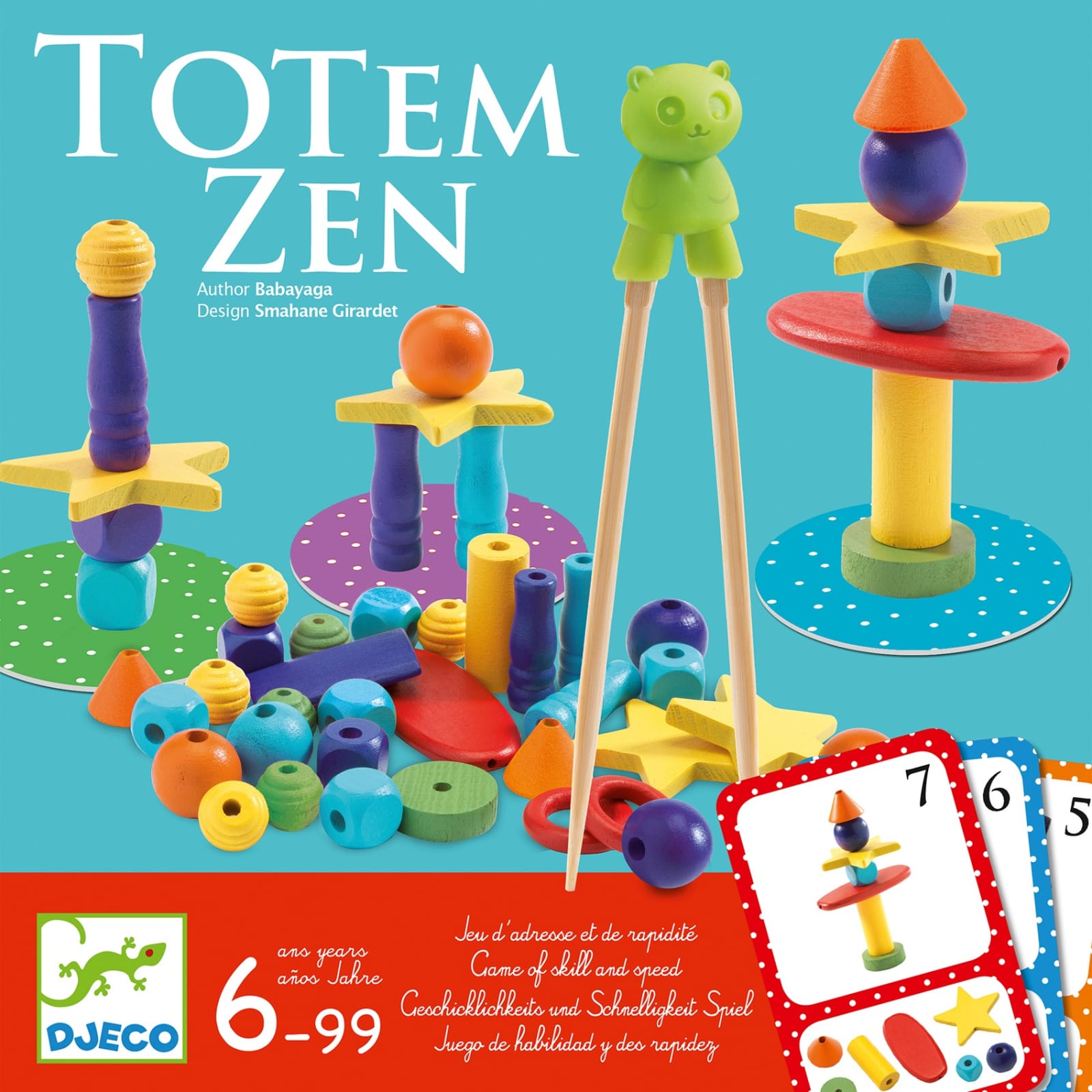 Vârsta - Joc de indemanare Totem zen Djeco, 6-7 ani +