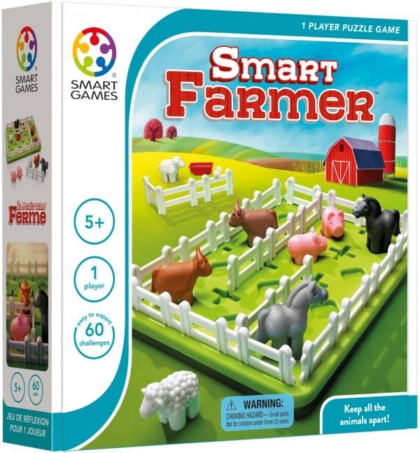 Smart Games - Smart Farmer, joc de logica cu 60 de provocari, 4+ ani [1]