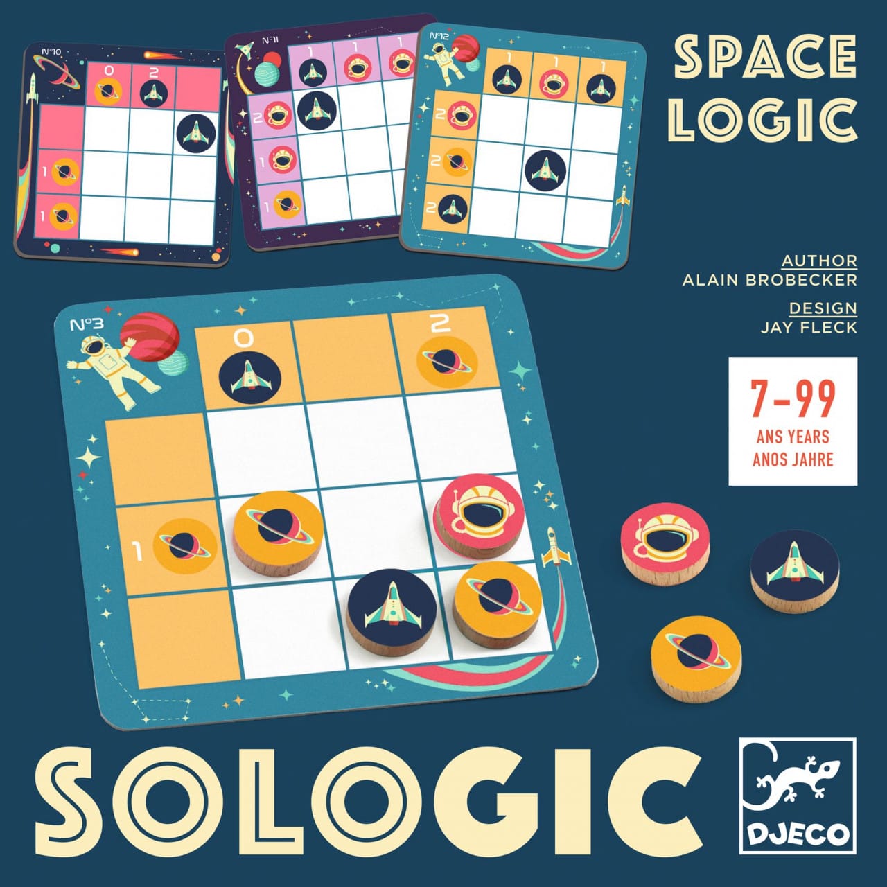 Vârsta - Joc de logica cu tematica spatiala, Djeco