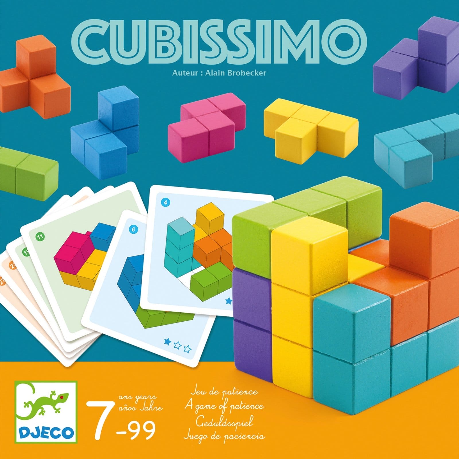 Jocuri de logica - Joc de logica Cubissimo Djeco, 6-7 ani +