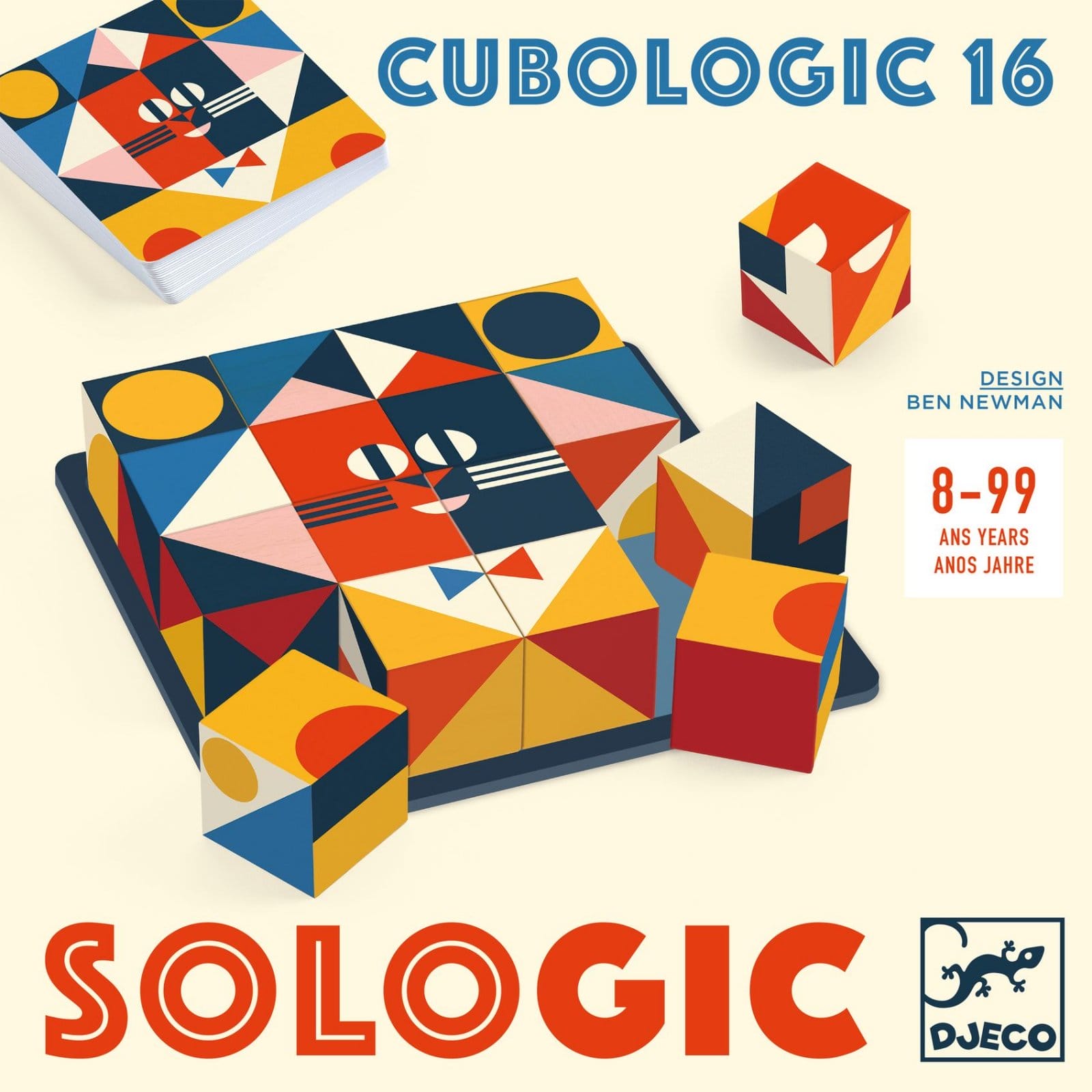 Vârsta - Joc de logica Cubologic 16 Djeco, 6-7 ani +