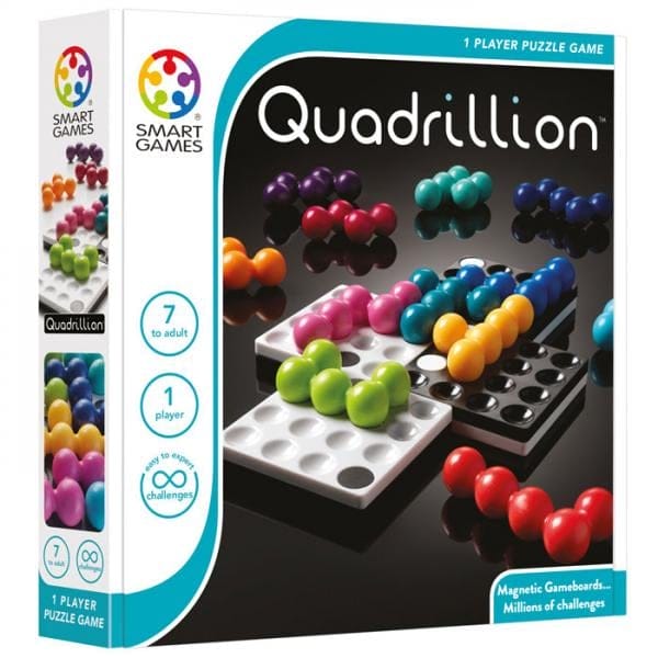 Smart Games - Quadrillion, joc de logica cu 60 de provocari, 7+ ani [1]