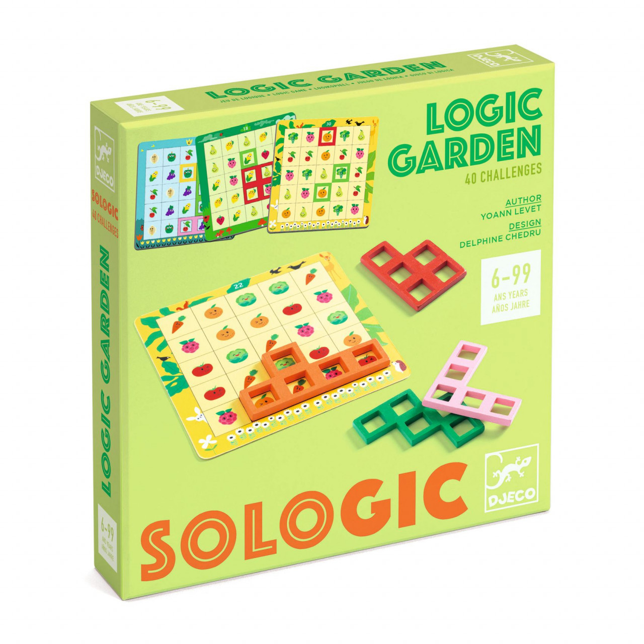 Vârsta - Joc de logica Logic Garden, Djeco