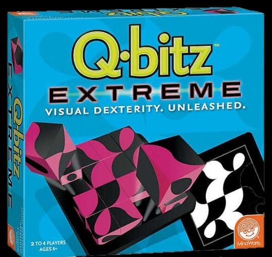 Q-bitz Extreme, joc de logică cu piese din lemn, MindWare, +8 ani [1]