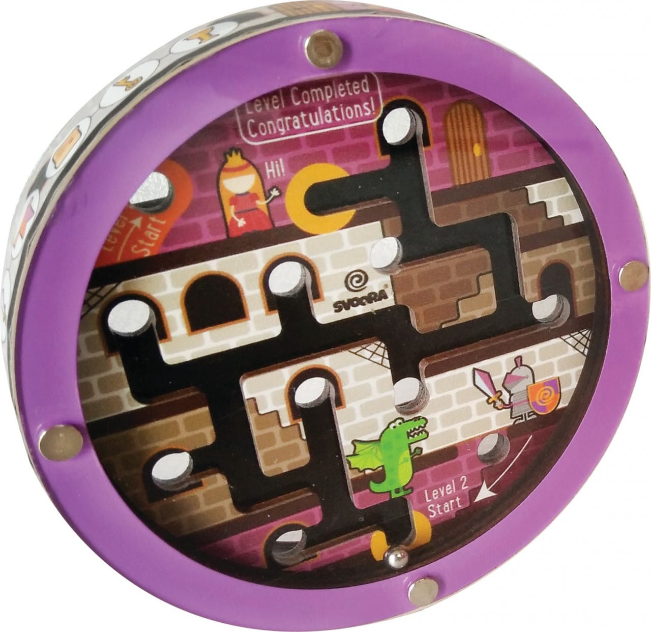 Joc de logica si indemanare Labirint dublu castel [3]