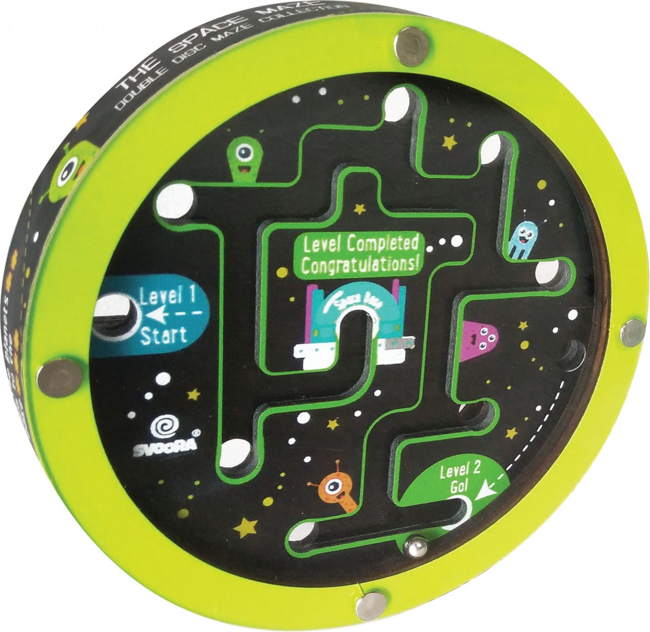 Joc de logica si indemanare Labirint dublu spatiu, 6 ani+ [3]