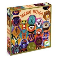Joc de memorie pentru avansati, Memo Dingo Djeco, 6-7 ani + [4]