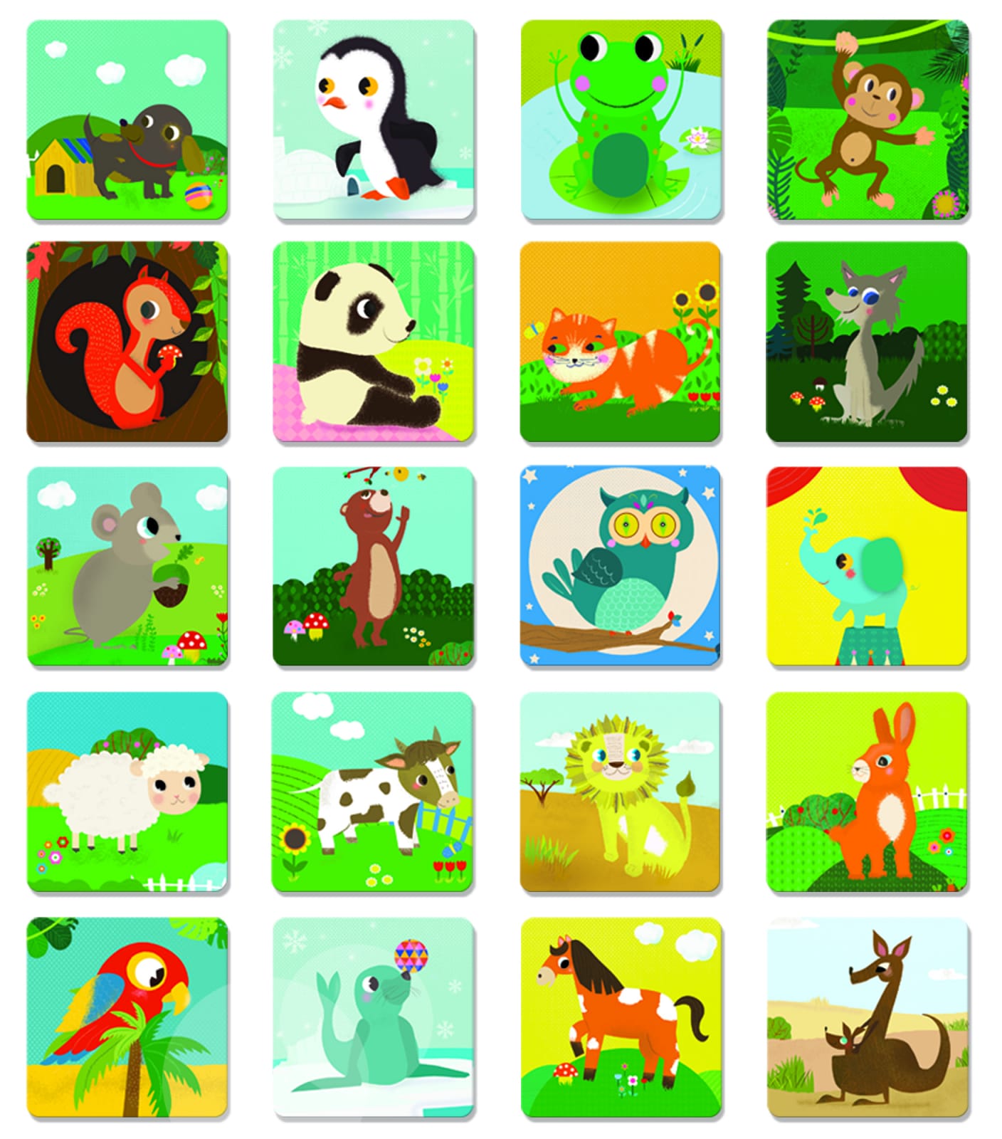 Joc De Memorie Petmemo - Animale, Ludattica, 3-6 ani - RESIGILAT [2]