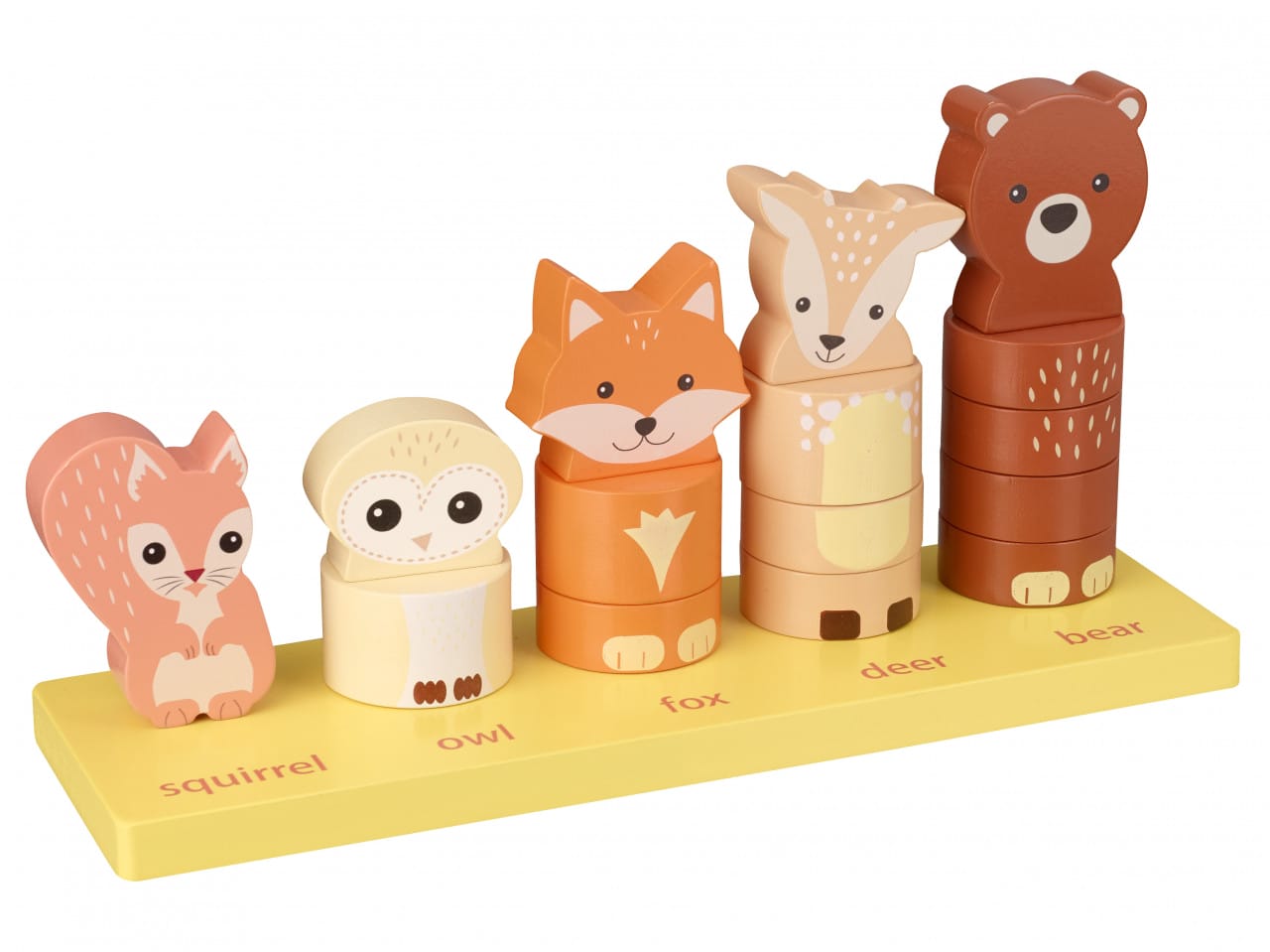 Jucarii si jocuri Montessori - Joc de numarat cu animale, Orange Tree Toys