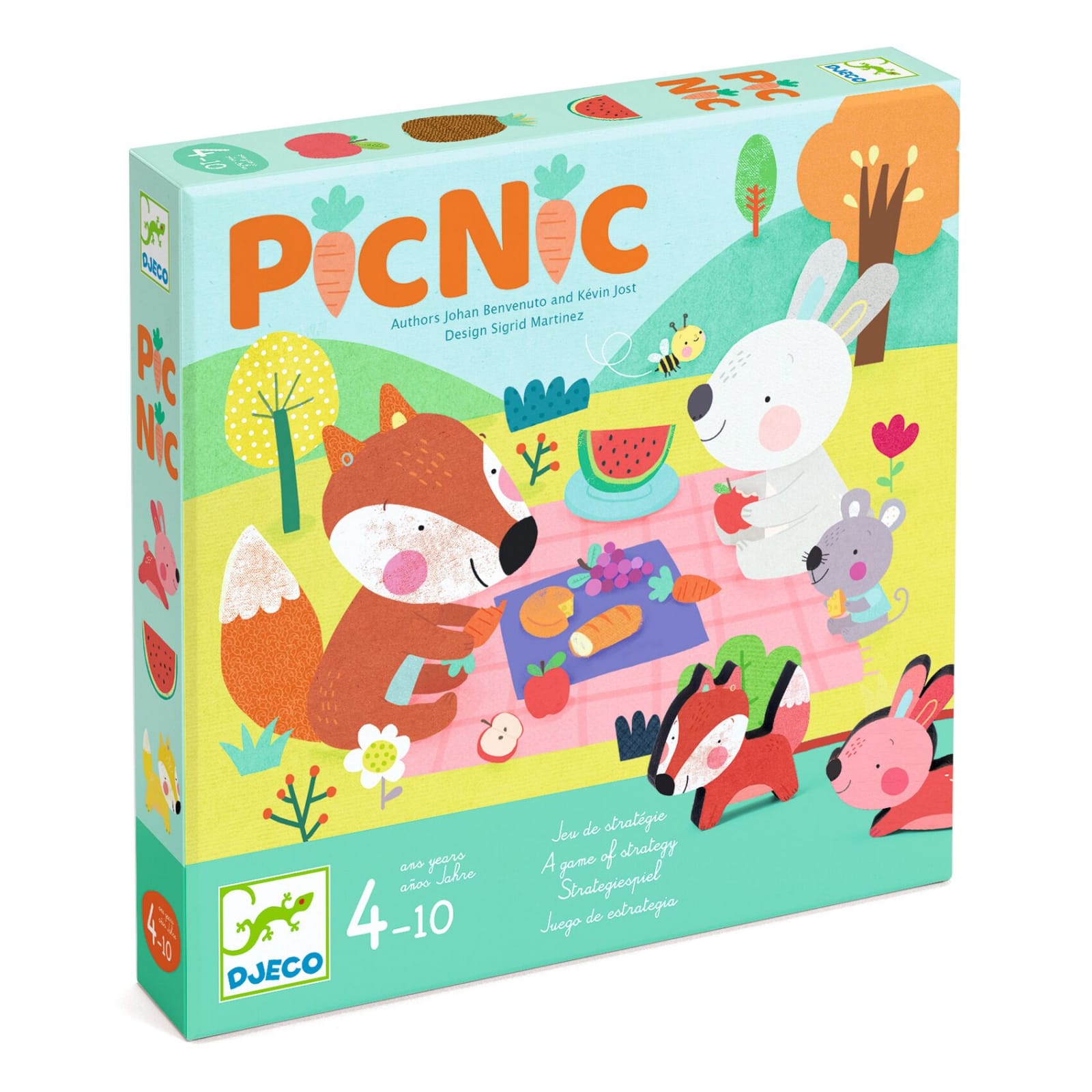 Joc de societate Djeco, PicNic, 4-5 ani + [3]
