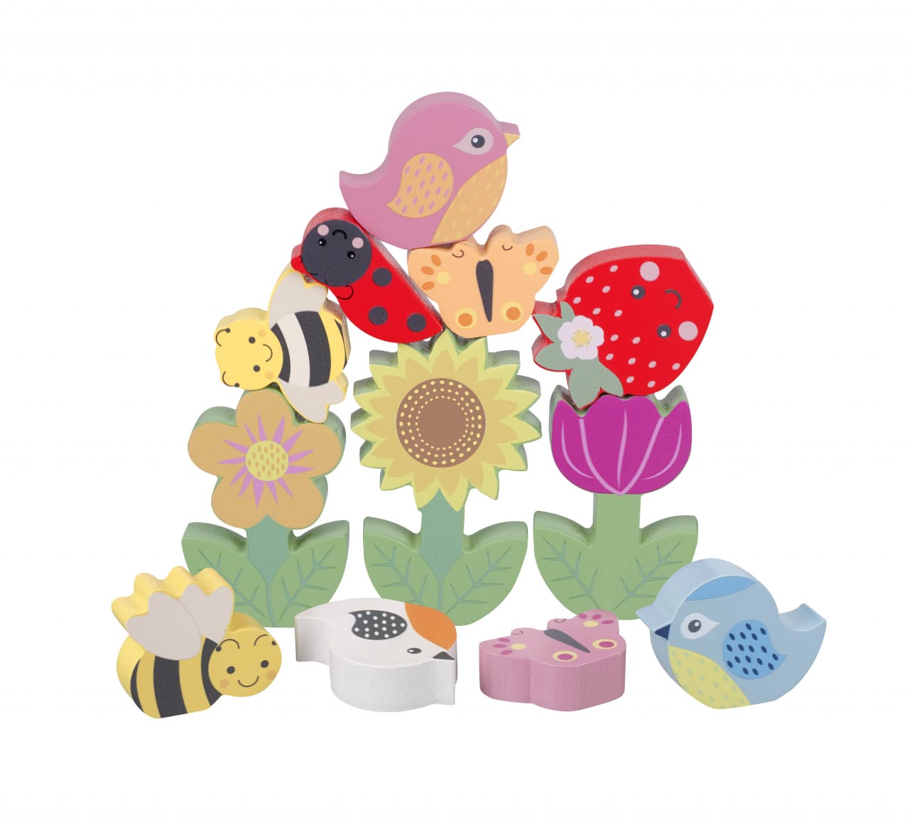 Joc de stivuire si echilibru, Orange Tree Toys [3]