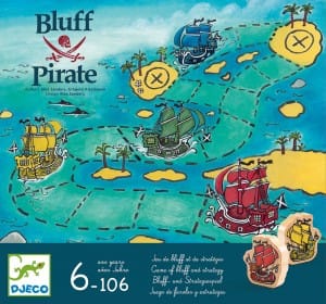 Joc de strategie Djeco, Bluff pirat, 6-7 ani + [1]