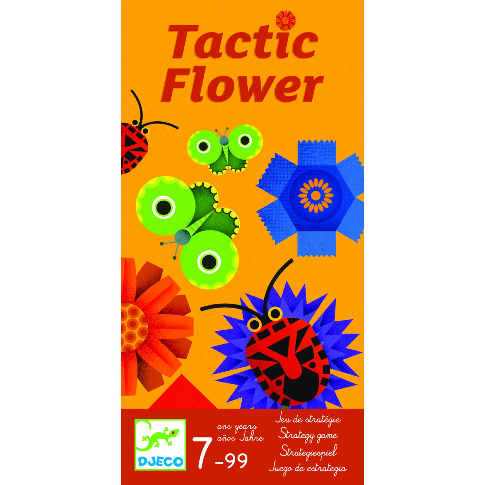 Vârsta - Joc de strategie Flori si insecte Djeco,, 6-7 ani +