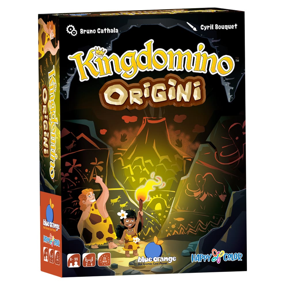 Jocuri de societate - Joc de strategie Kingdomino Origini, Blue Orange, 8-9 ani +