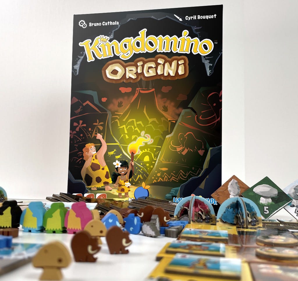 Joc de strategie Kingdomino Origini, Blue Orange, 8-9 ani + [2]