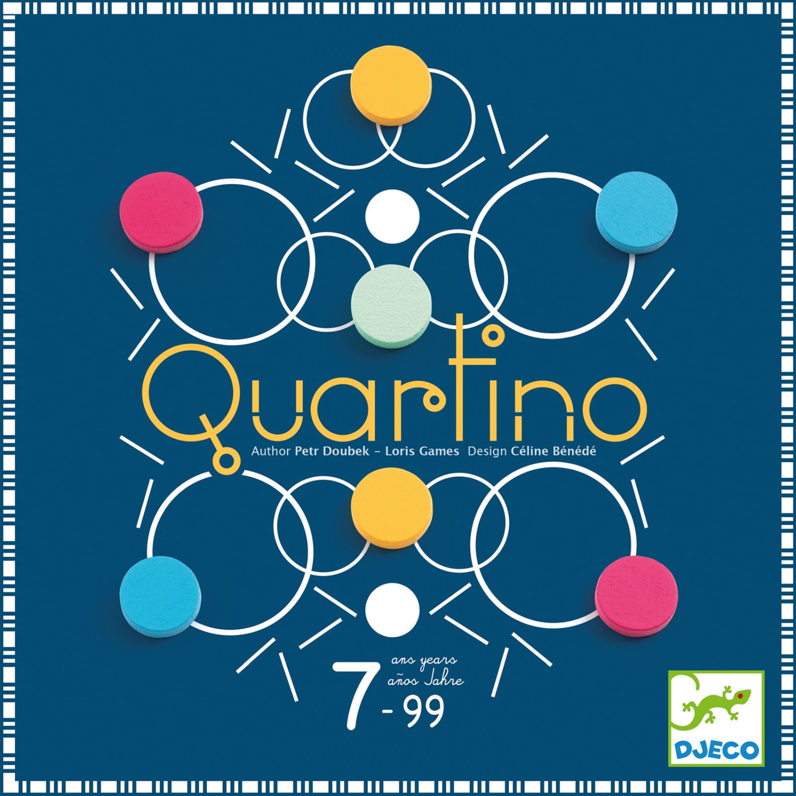 Vârsta - Joc de strategie Quartino Djeco, 6-7 ani +