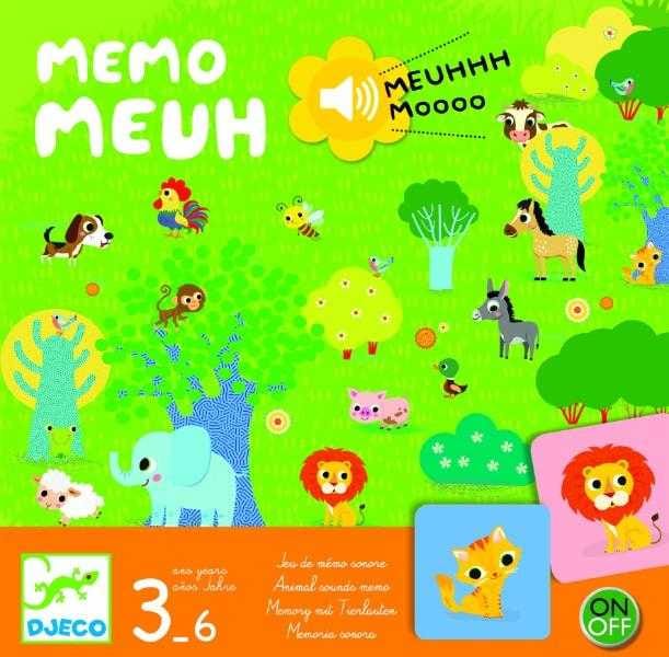Joc Djeco cu sunete Memo Meuh, 2-3 ani + [1]