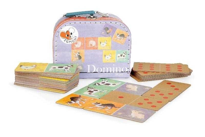Cadouri copii - Joc domino animale ferma, Egmont toys, 2-3 ani +