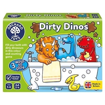Joc educativ Dinozauri Murdari DIRTY DINOS, Orchard Toys, 2-3 ani + [1]