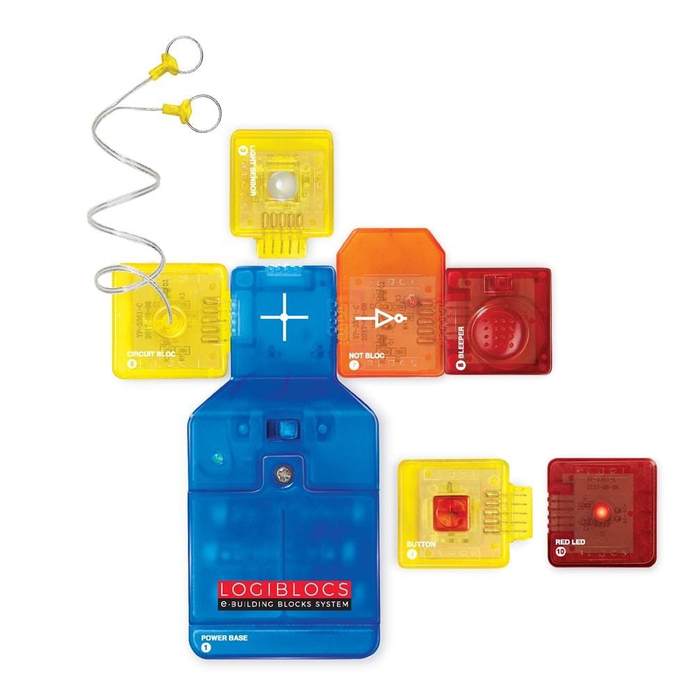 Joc electronic Logiblocs - set Alarm Tech, Imagine Station, 6-7 ani + [5]