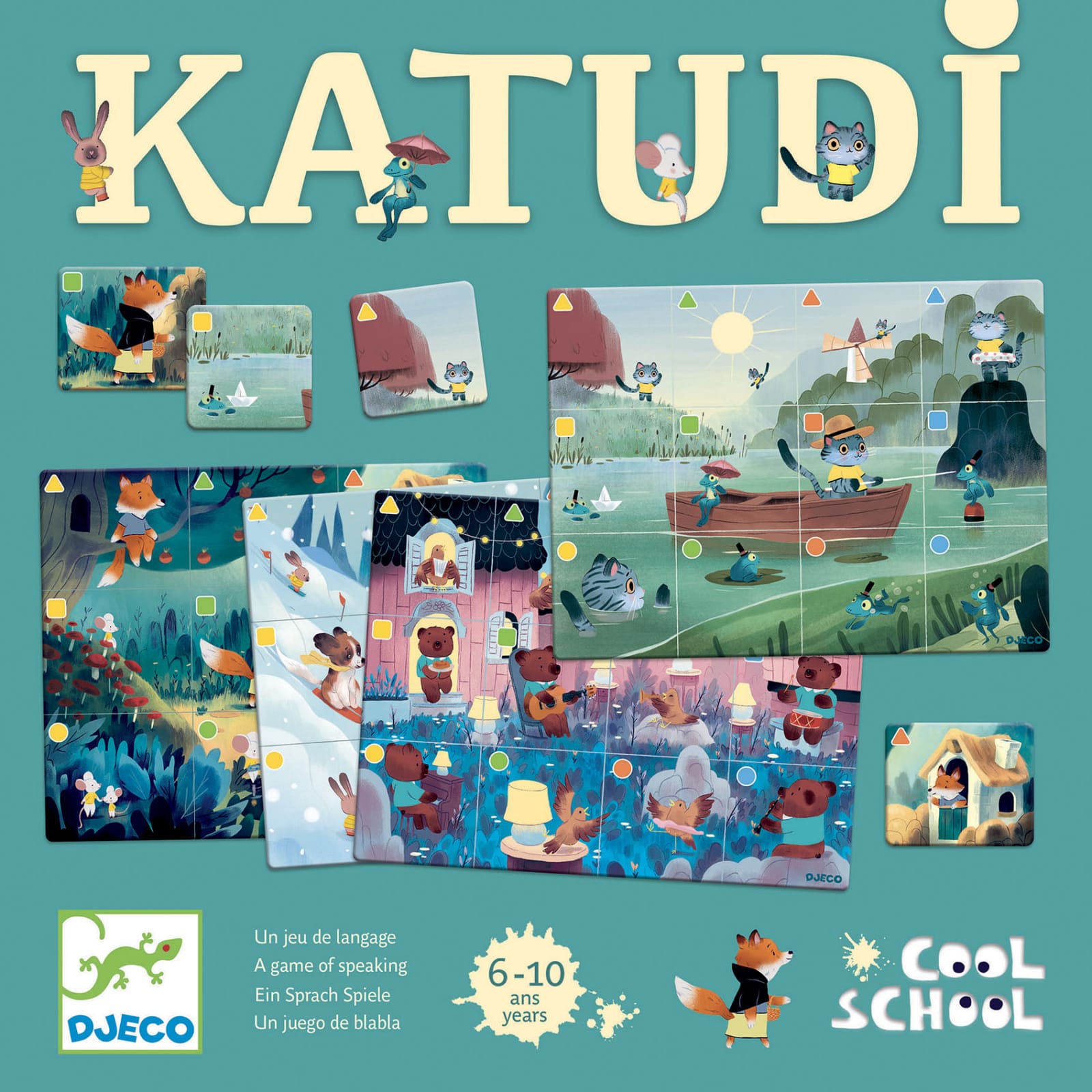 Joc Katudi Djeco, de observatie si comunicare, 2-3 ani + [1]