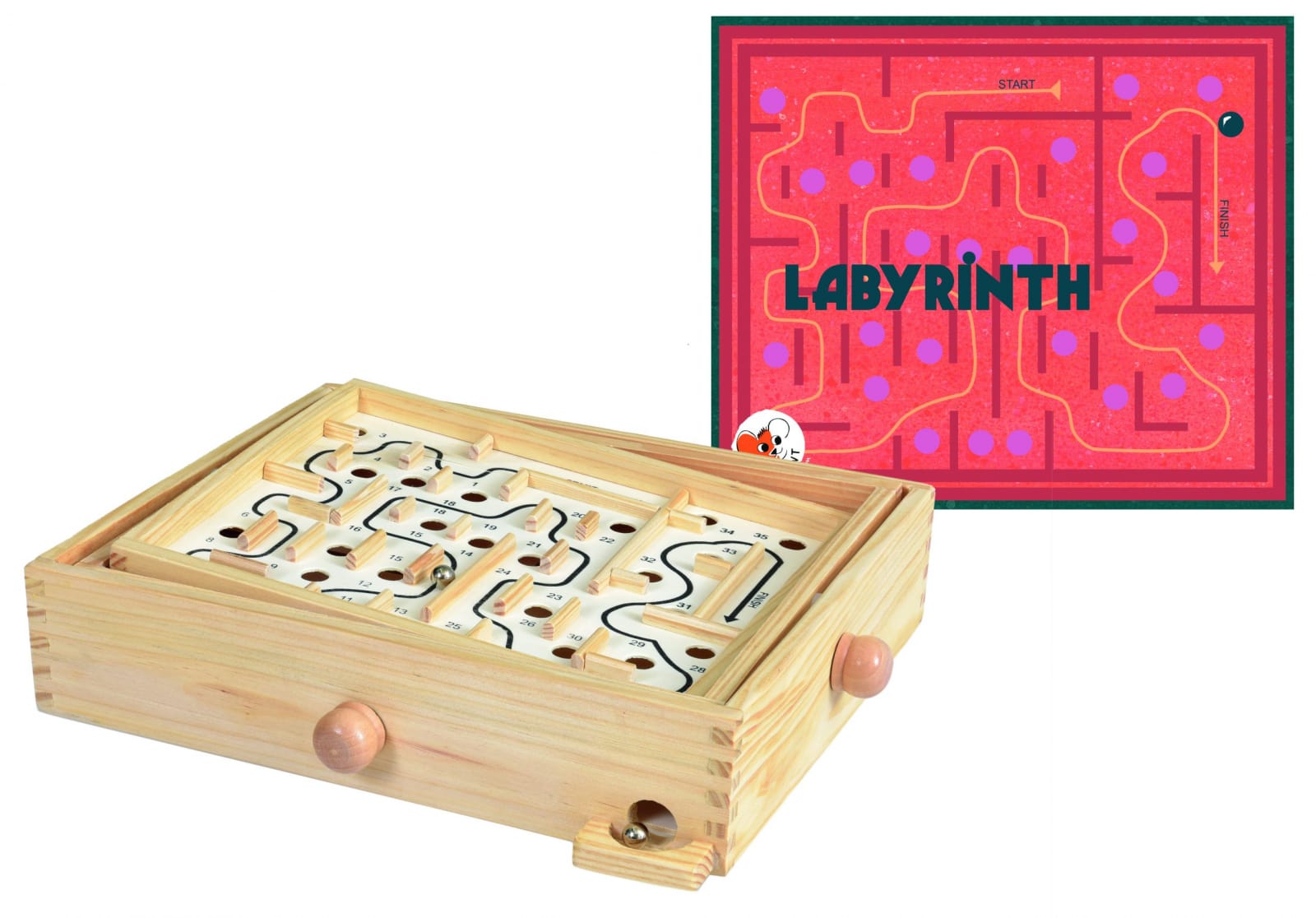 Jucarii copii 4-5 ani - Joc labirint Egmont toys, 4-5 ani +
