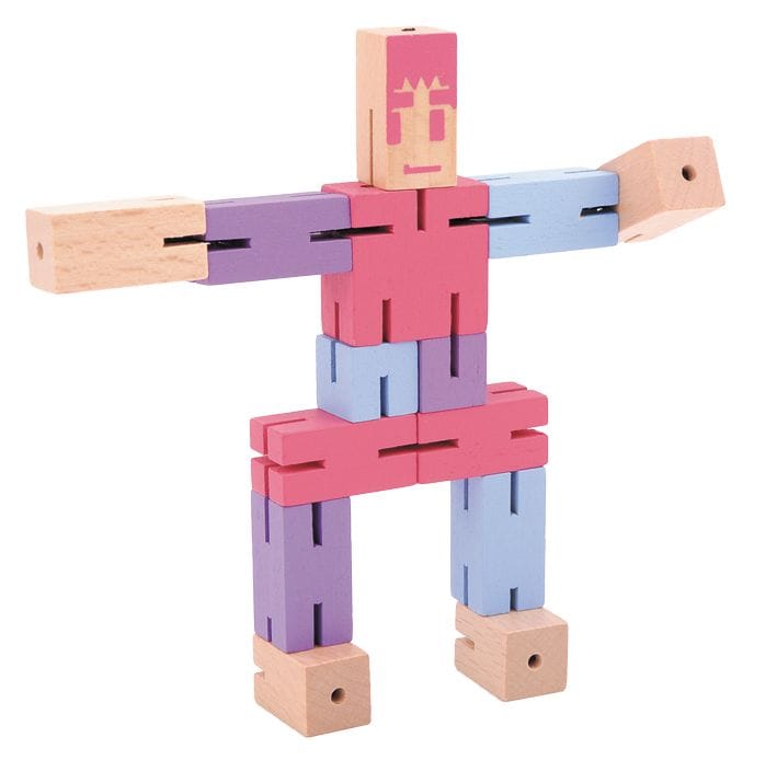 Joc logic 3D puzzle Figurina violet, Fridolin, 6-7 ani + [4]