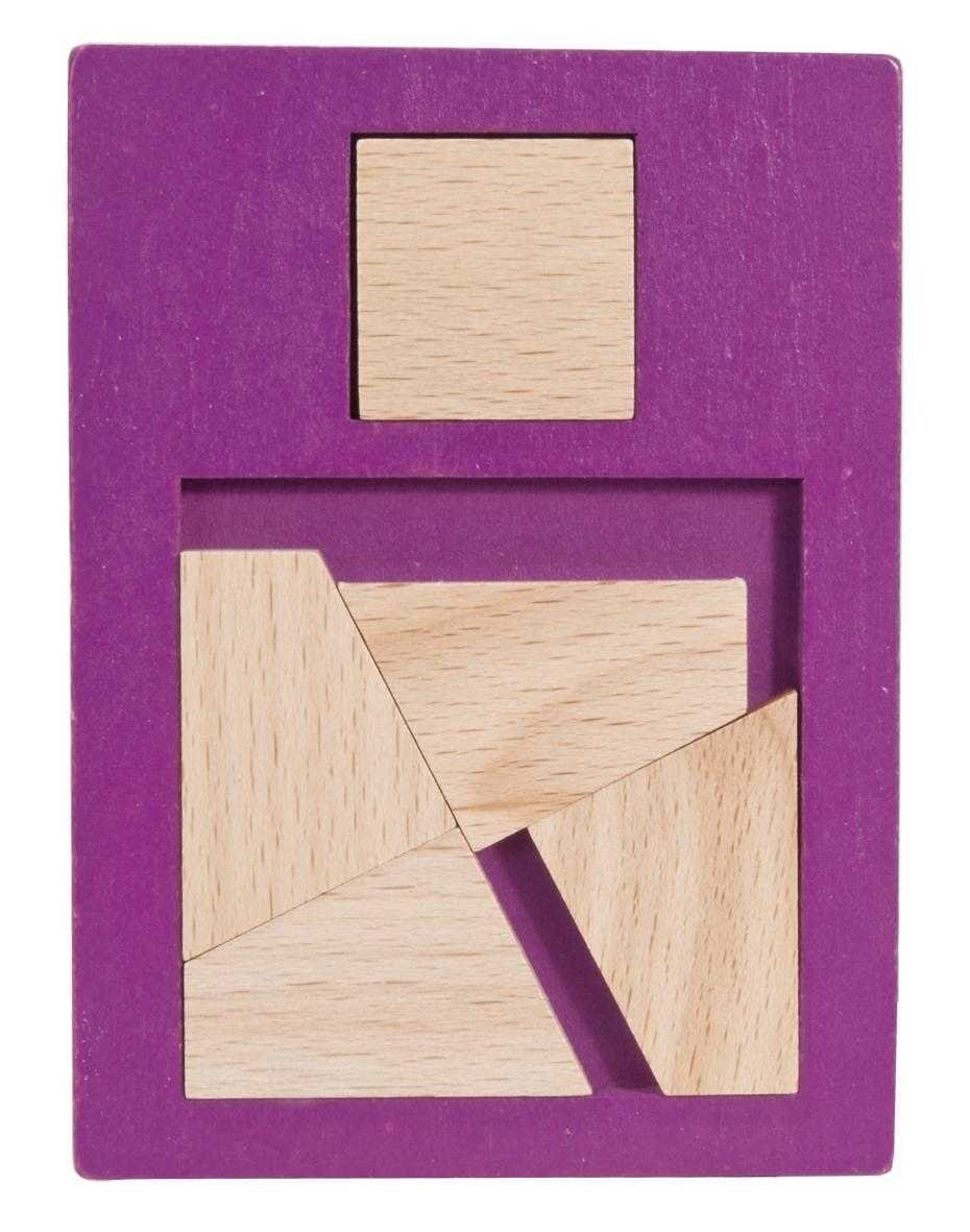 Puzzle din lemn - Joc logic din lemn extra piesa-1, Fridolin, 8-9 ani +