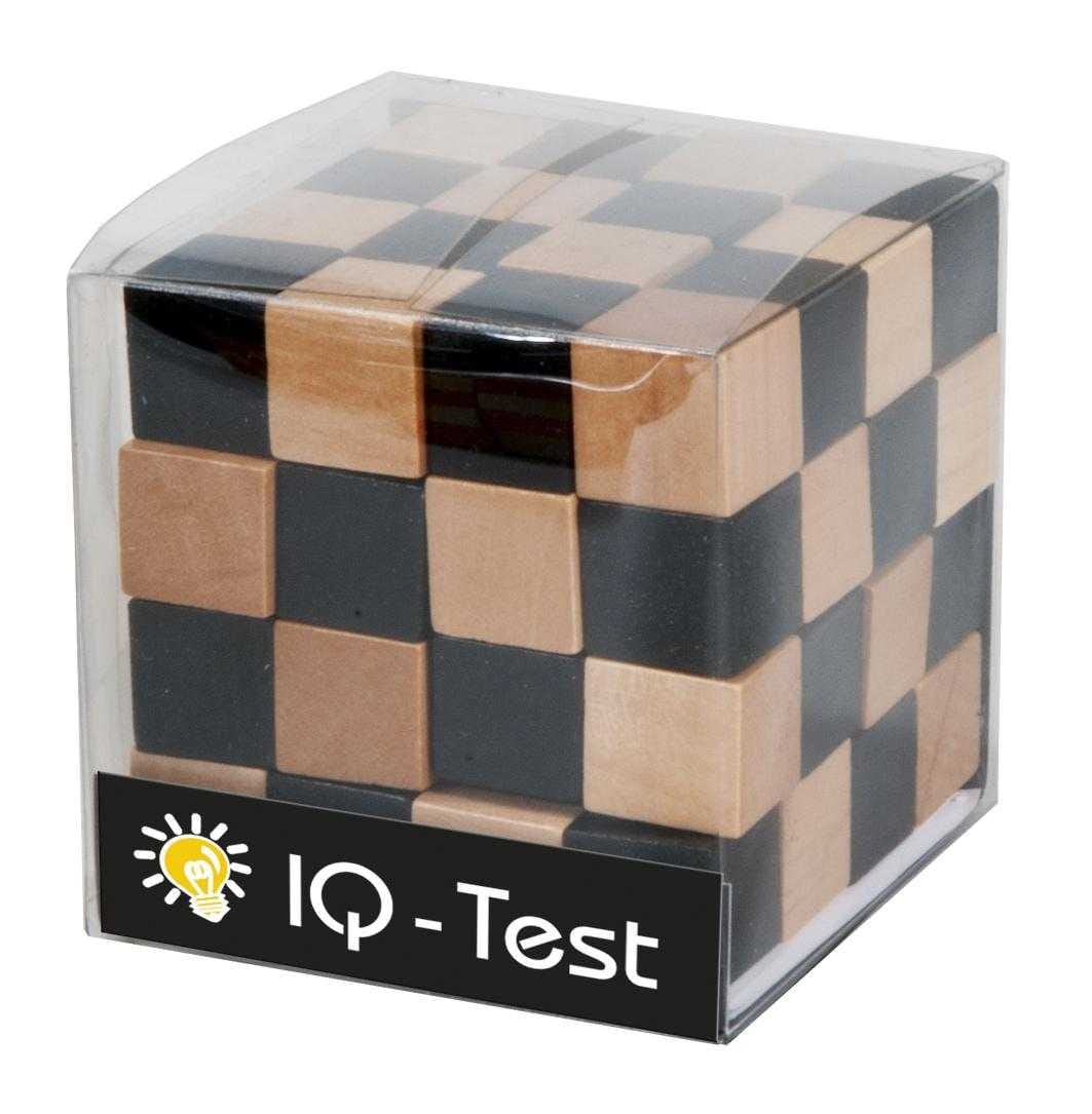 Joc logic IQ din lemn Anaconda, Negru, Fridolin, 8-9 ani + [2]