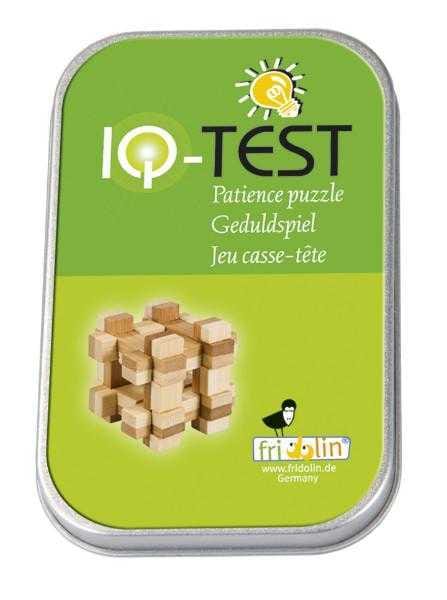Joc logic IQ din lemn bambus in cutie metalica Gridbox, Fridolin, 8-9 ani + [2]