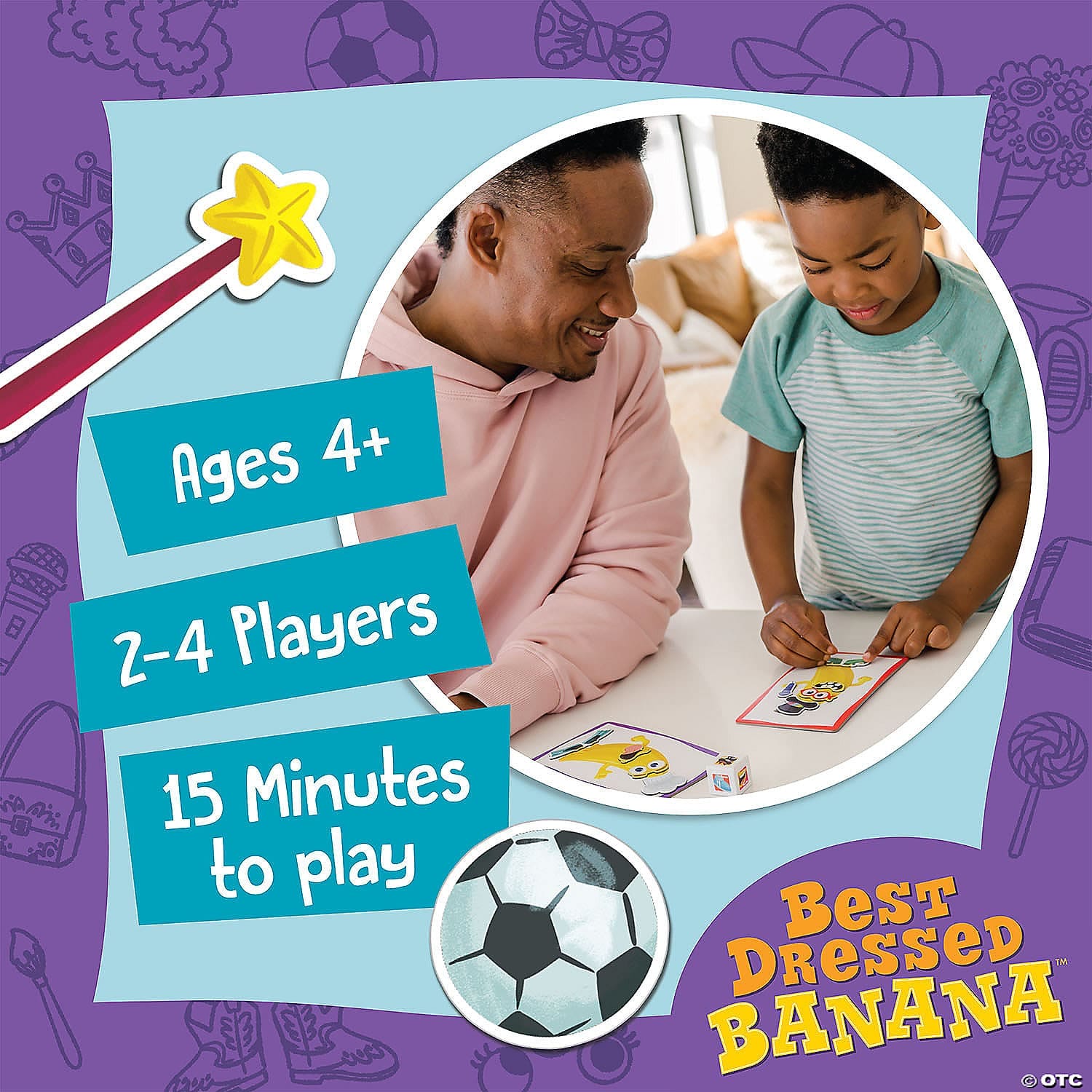 Joc magnetic Imbraca banana Best, 2-4 jucatori, MindWare, + 4 ani [3]