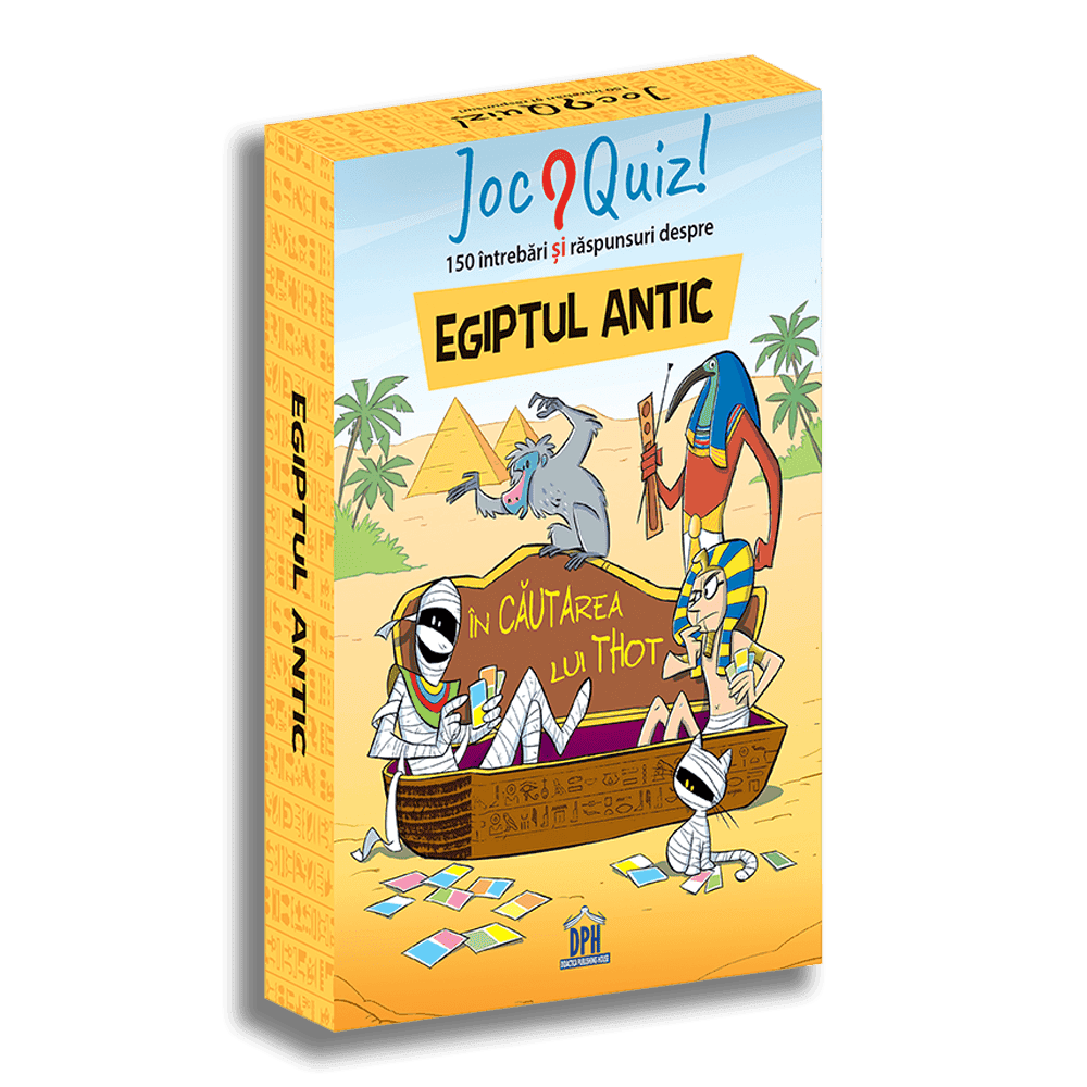 Joc educativ Quiz: Egiptul antic, In cautarea lui Thot, DPH, 8-9 ani + [1]