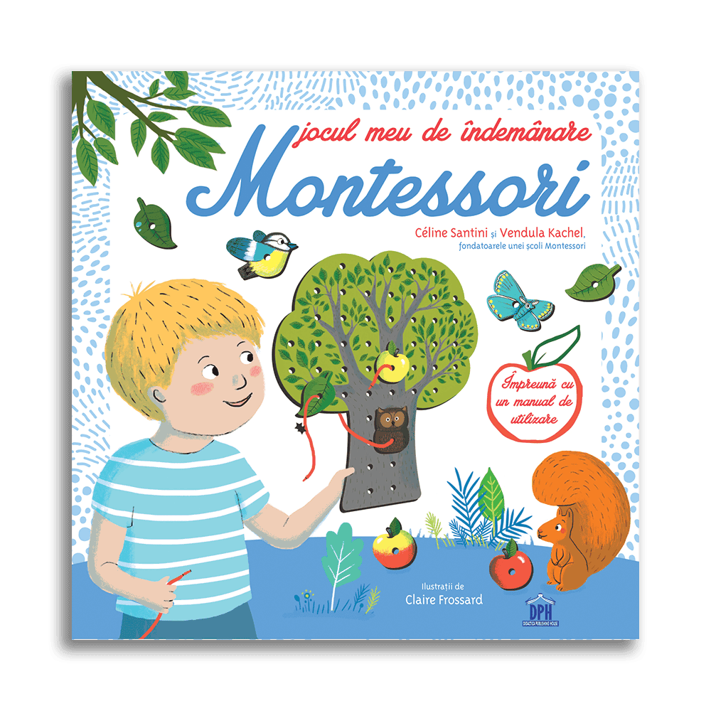 Jucarii si jocuri copii - Jocul meu de indemanare Montessori