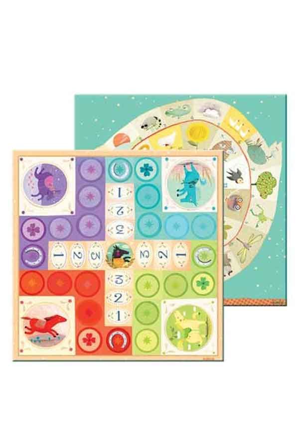 Jocuri clasice Ludo & Co Junior, Djeco, 2-3 ani + [4]