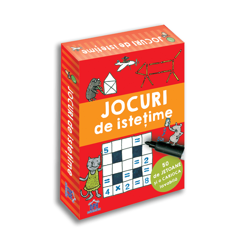 Jucarii si jocuri copii - Jocuri de istetime - 50 de jetoane