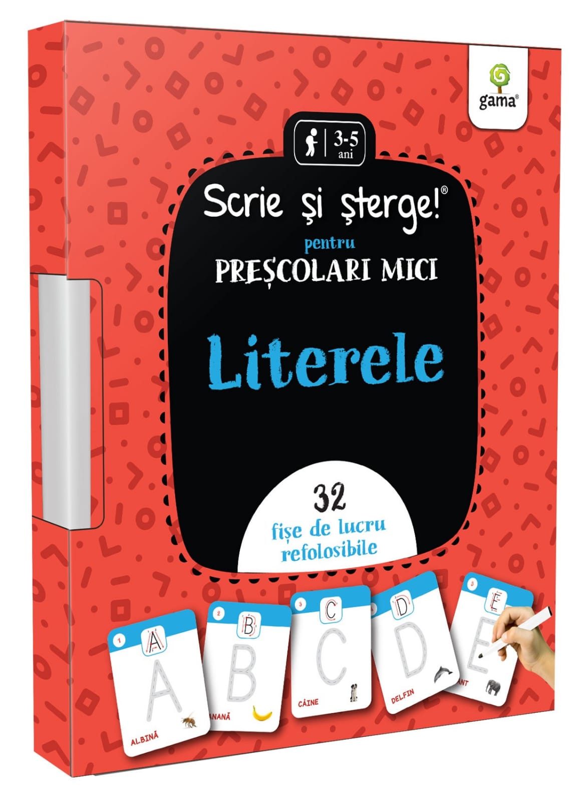 Jucarii si jocuri copii - Literele • pentru prescolari mici