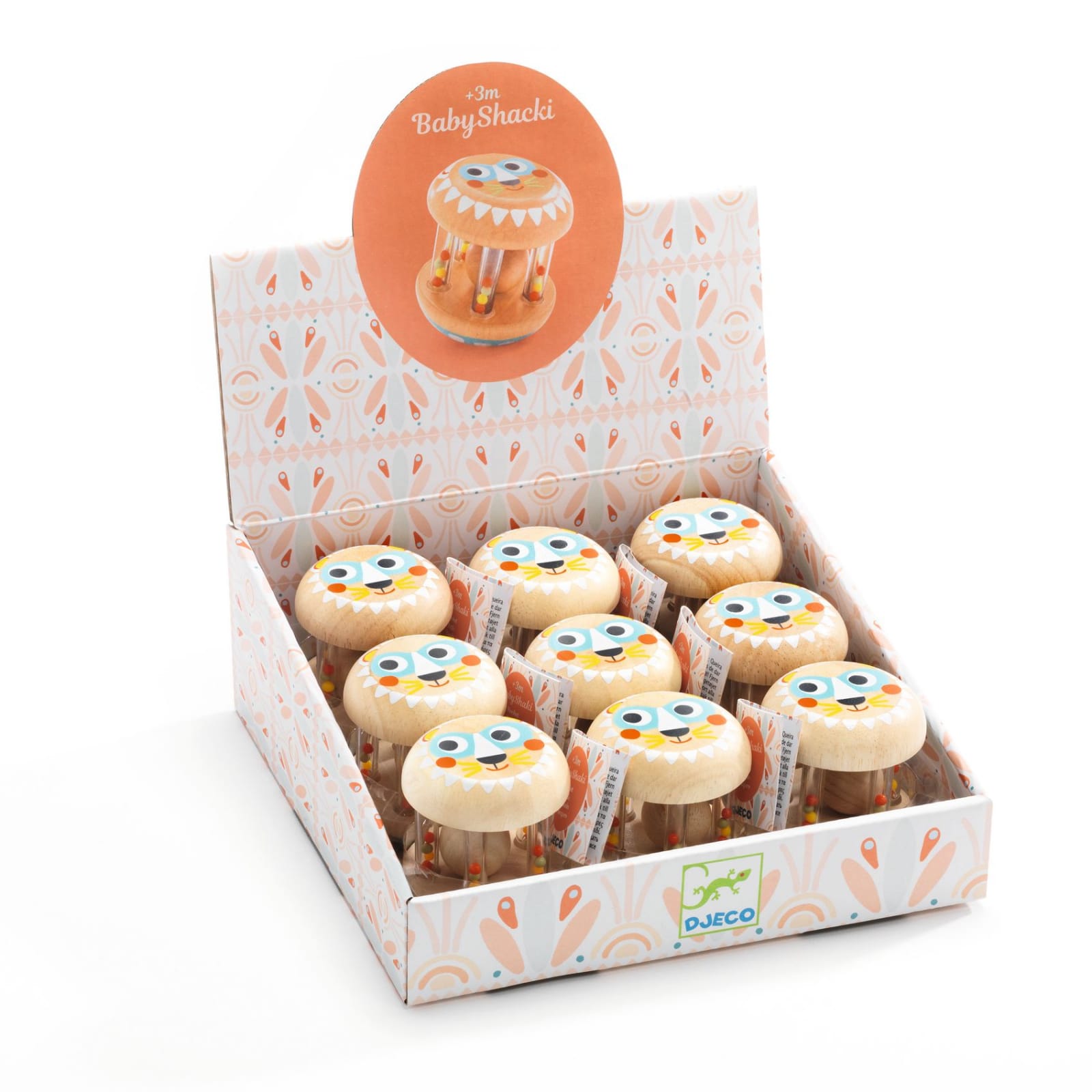 Jucarie bebe Djeco Babyshaki, 0-1 ani + [2]