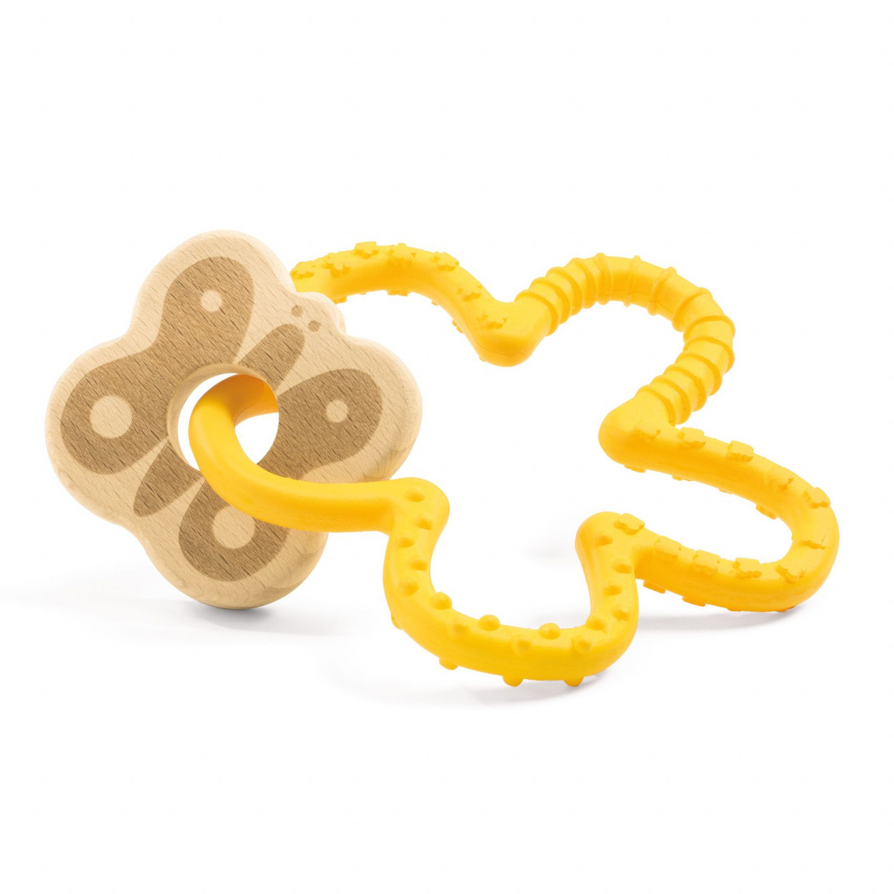Jucării ȋndemânare - Jucarie bebe Fluture Djeco Baby Stretchi