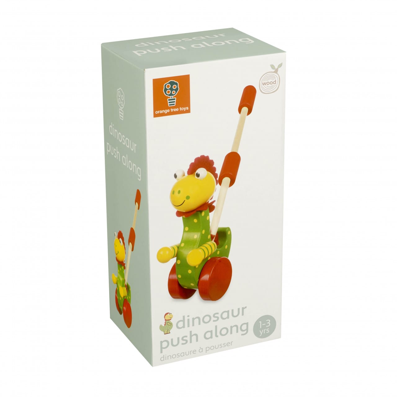 Jucarie de impins dinozaur, Orange Tree Toys [3]