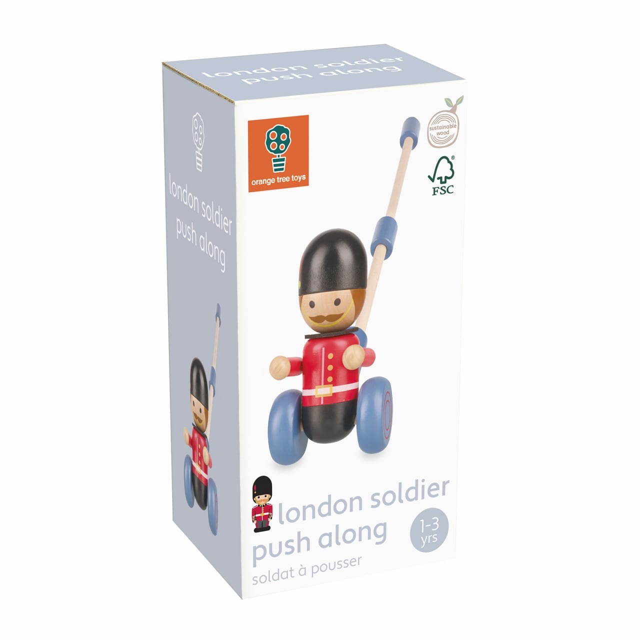 Jucarie de impins soldat londonez, Orange Tree Toys [3]