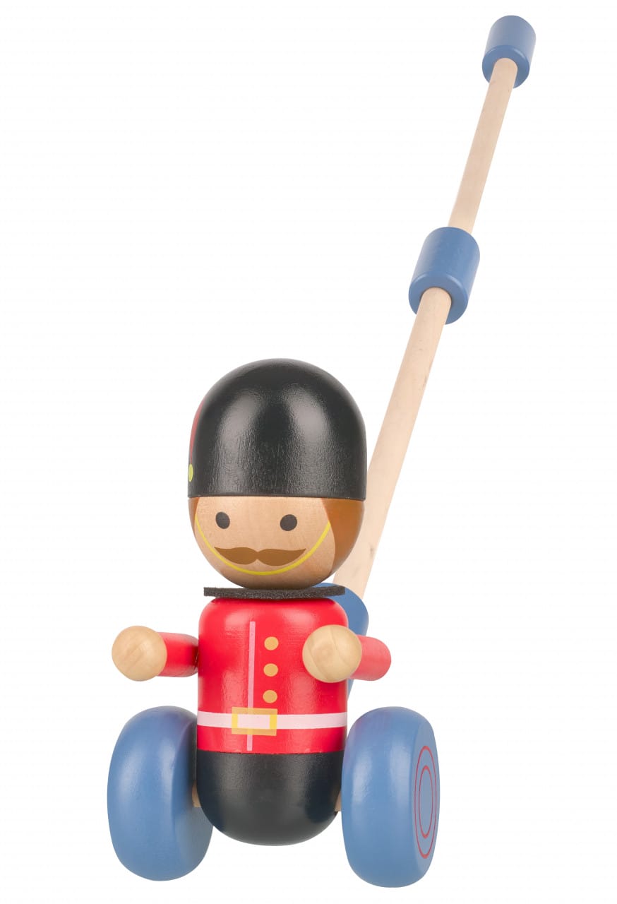 Jucarii diverse - Jucarie de impins soldat londonez, Orange Tree Toys