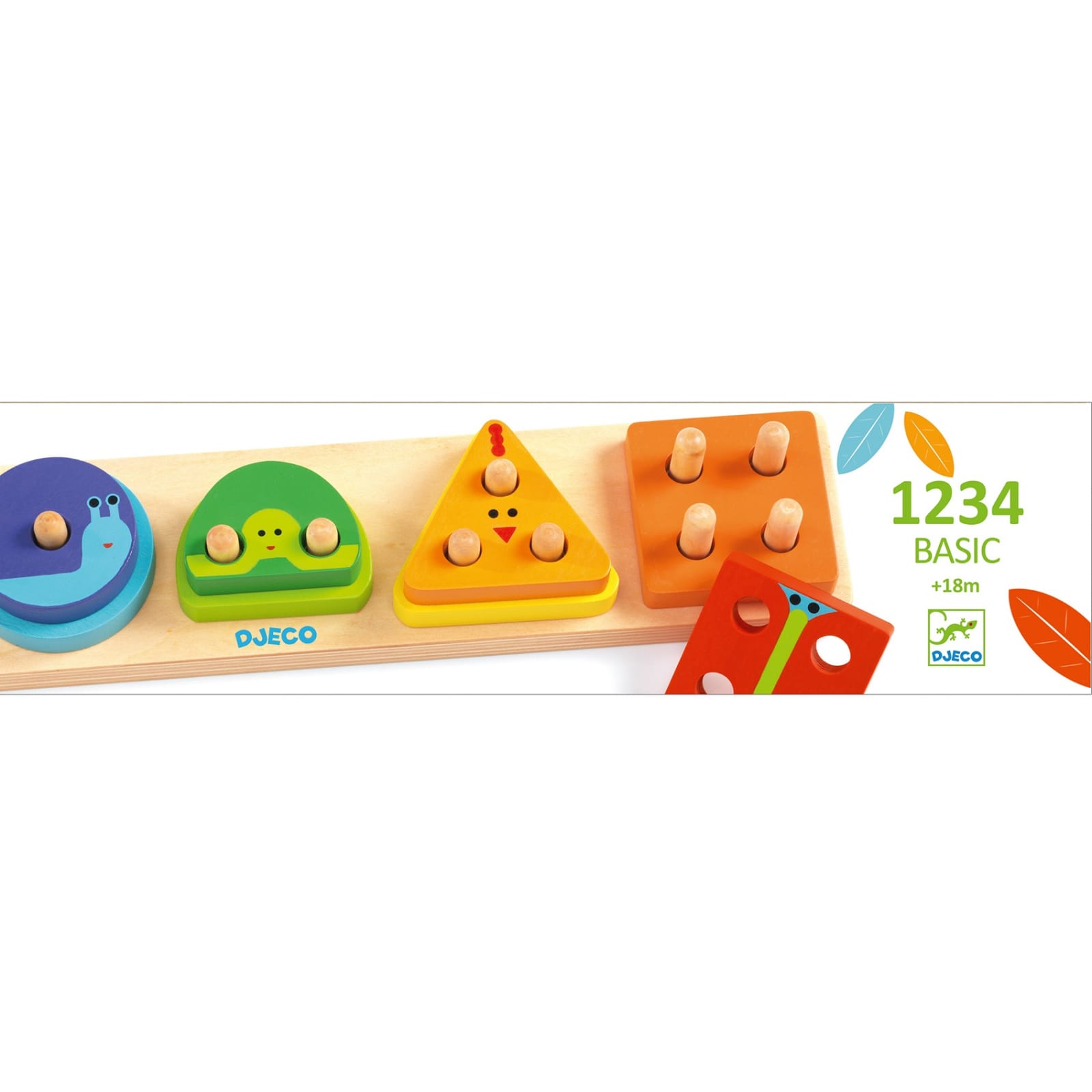 Jucarie motorica Djeco, 1234Basic, 1-2 ani + [2]