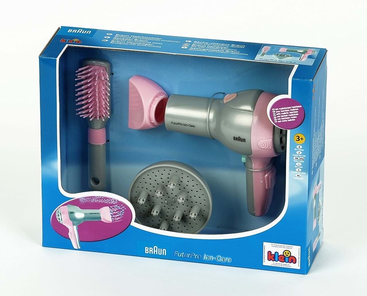 Vârsta - Jucarie uscator de par - Braun, Klein, 2-3 ani +