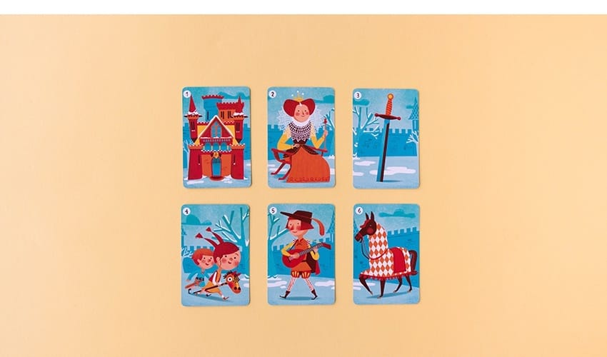 Jucarii Educative Joc de carti Londji, Sapiens, 2-3 ani + [4]