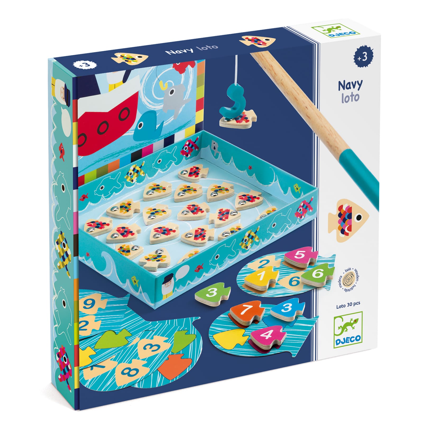 Jucarii Educative Joc educativ Navy loto Djeco, +3 ani [4]