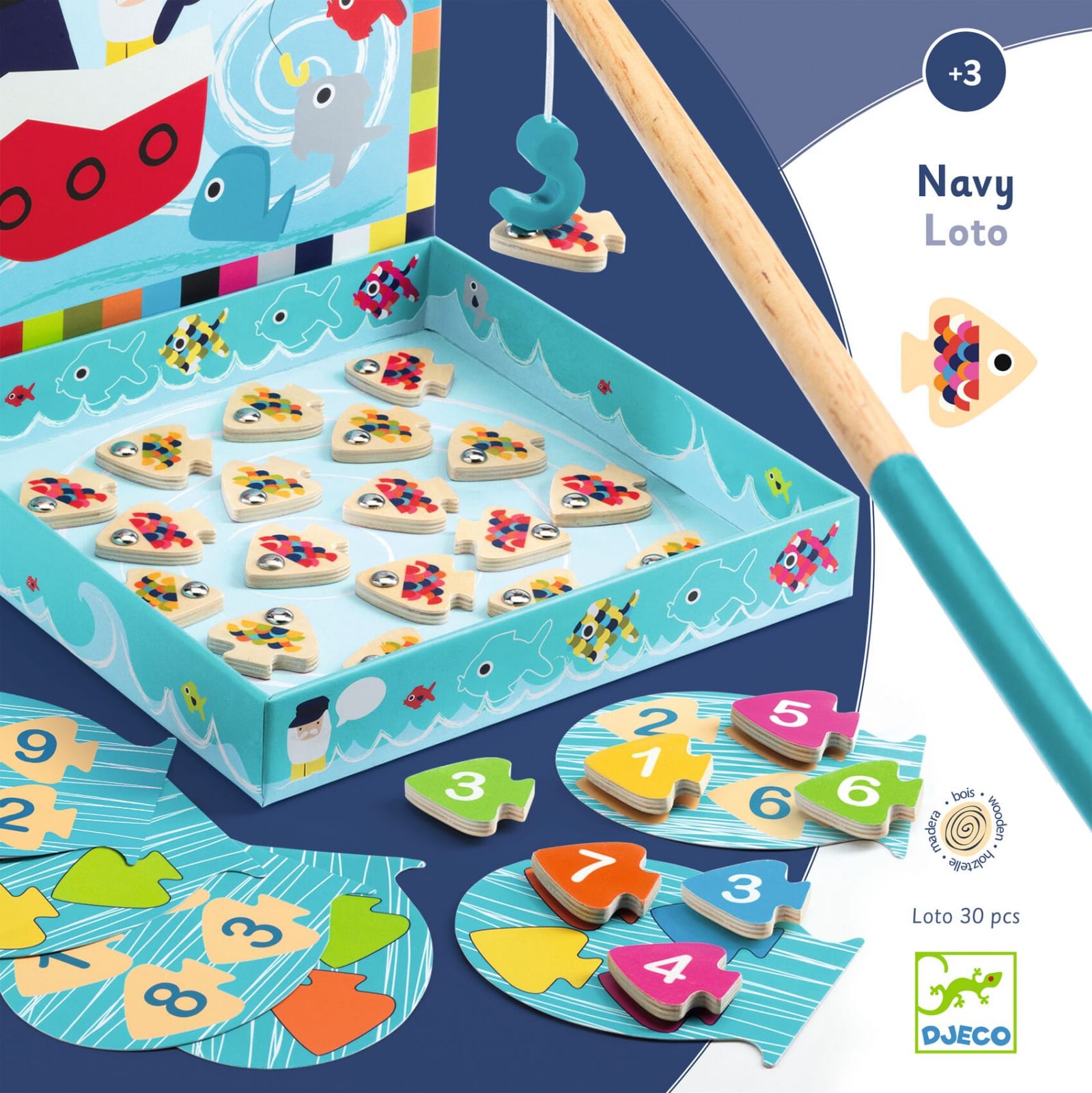 Jucarii Educative Joc educativ Navy loto Djeco, +3 ani [1]