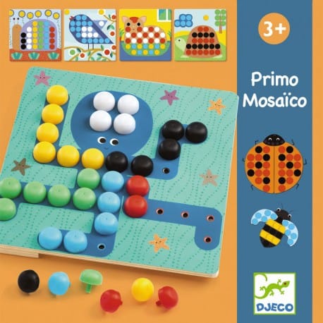 Vârsta - Jucarii Educative Mosaic primo Djeco, 2-3 ani +