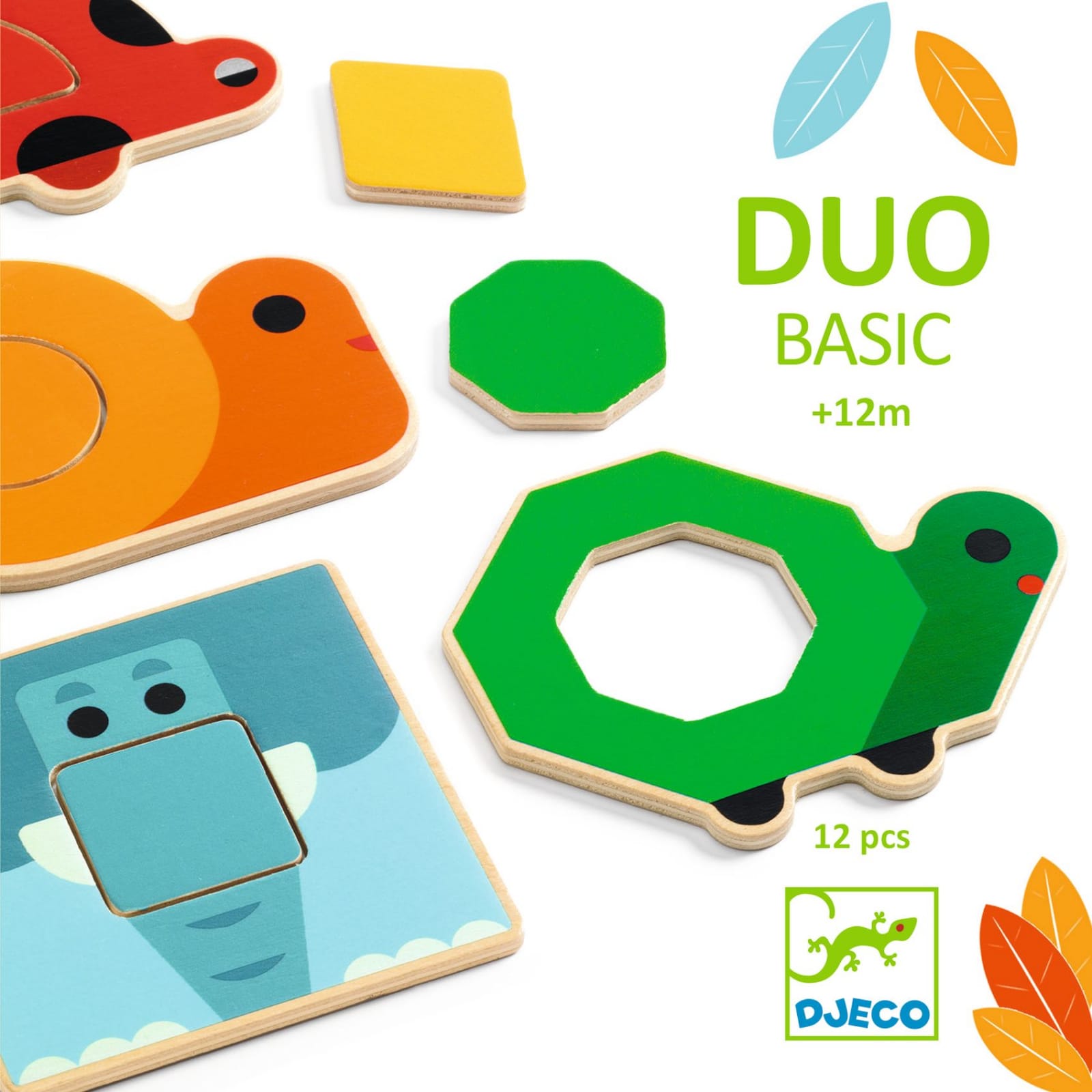 Jucarii Educative Puzzle duobasic Djeco, 0-1 ani + [1]