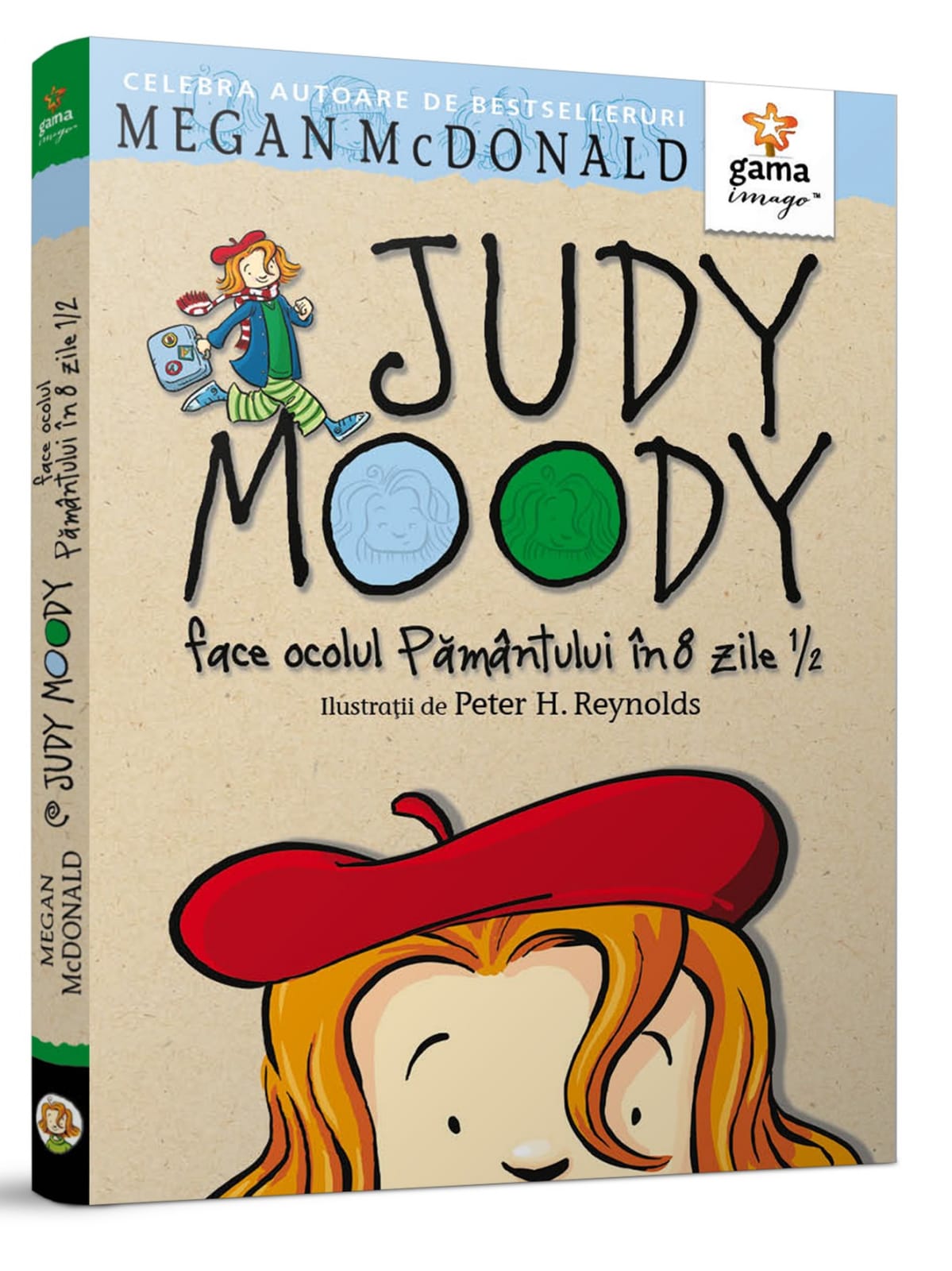 Judy Moody face ocolul Pământului în 8 zile 1/2, Editura Gama, 6-7 ani + [1]
