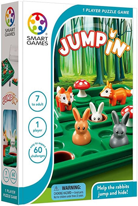 Jocuri de logica - Smart Games - Jump'In, joc de logica cu 60 de provocari, 7+ ani